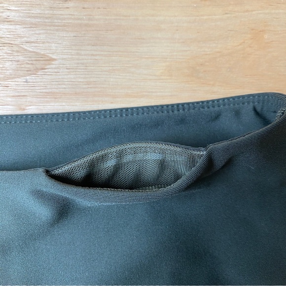 NIMBLE Moto Mesh Khaki Green High Waisted Full Length Activewear Tights Size 14 - Picture 8 of 10